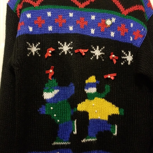 Adel Barre Christmas Ski Sweater - Large - Picture 2 of 4
